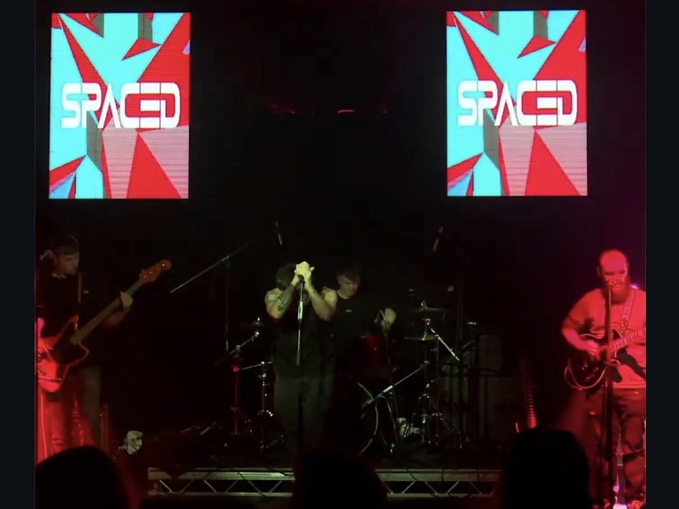 spaced on stage live in derby